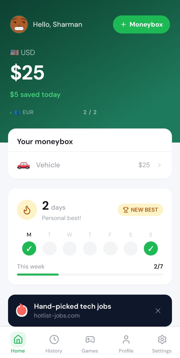 Stashbox home
